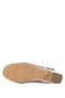 Women's Genuine Leather Beige Heeled Shoes - 4