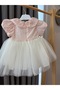 Babyaden Satin Bow Tulle Skirt Birthday Mevlüt Costume Baby Girl Children's Dress - 7