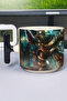 كوب سيراميك فاخر مطبوع عليه Bioshock (قطعة واحدة) بمقبض أسود خاص على شكل حرف T V2T