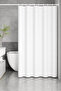 Bathroom Curtain - Waterproof - Shower Cabin Curtain - 12 Hooks - 180X180 cm - Self-Drilling Easy-To-Install Hook - 6
