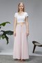 Mink Wide Leg Palazzo Trousers Crepe Fabric Elastic Waist Comfortable Cut Women's - 3