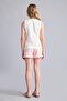 100% Cotton Sleeveless Teddy Bear Regular Fit 2-Piece Ecru Pajama Set for Girls H8112A826Sm - 7