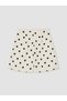 Vizyon New Season Women's Polka Dot Shorts with Elastic Waist - 7