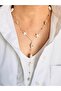Steel Sea Shell Y Necklace 45 cm - 2