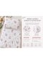 Minora 100% Cotton Ranforce Mother's Side Park Bed Elastic Baby Sheet and Pillowcase Set 70X120 - 35X45-Pink Bear - 2