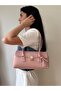 Women's Rosa Model Covered Shoulder Bag - 5
