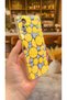 Redmi note 12s compatible lemon patterned transparent shock absorbing camera protected clear case - 4