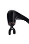 GM86093UK Curved Long Handle Massage Gun – 5 Speed Deep Tissue Massager with LED Display & 4 Heads | Full Body Muscle Recovery Device | 2-Year (Black) - 3