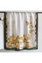 Luxury Voile Silk Shawl Hijab Foulard Scarf Shawl Floral Patterned 90 X 180 cm - 3