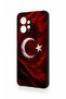 Redmi Note 12 4g Compatible Wolf Turkish Flag Patterned Silicone Case - 3