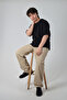 Muslin Oversize T-Shirt 100% Cotton Relaxed Fit - 2