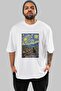 For the Love of Cats 21 Front Cat Printed White Oversize T-Shirt 100% Cotton Unisex Cat Lover Premium Design - 2