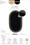 Luke Black Oval Single Bathroom Mat Washable Hand Woven Knitted Decorative Toilet Mat - 3