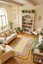 Sdt Traditional Floral Patterned Modern Woven Base Decorative Carpet Sdt800 - 3