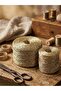 Special Orum Glitter Paper Thread - Favorite Thread for Bag & Hat Making (250 Gr - 250 Meters) Pale Gold - 5