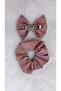 Set of 2 Bow Buckles with Ring Buckle Clips - 5
