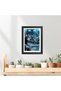 Alayra Real Steel Poster Hollywood Movie Posters Vector Art Photo Frame Painting With Dark Wooden - 3