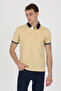 Polo Collar Cotton Pique T-Shirt - 5