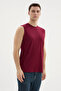 Men's Crew Neck Sleeveless T-Shirt Modal-Cotton