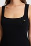 Women's Black Knitted Dress 50323553-Vr046 - 6