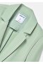 Girl's Chiffon Short Blazer Jacket Green 6403 - 6