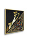 Vibrant Birds Islamic Wall Art | Framed Canvas Print | Arabic Calligraphy Decor for Living Room, Bedroom, Office & Gift - 3