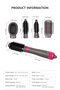5 in 1 Hair Straightener Comb Hot Air Brush Hair Curler Hair Dryer Curling Wand Roller Beauty Styling Tools - 6