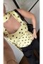 Women's Polka Dot Premium Corset Blouse with Scarf - 3