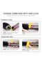 5 in 1 Hair Straightener Comb Hot Air Brush Hair Curler Hair Dryer Curling Wand Roller Beauty Styling Tools - 5