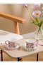 Timeless Clothing & Timeless Choices Printed 2-Person Porcelain Coffee Cup Set 90 ml