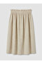 Timeless Clothing & Timeless Choices Checked Embroidered Skirt with Drawstring Waist - 3