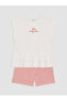 Esvab • Modern & Distinctive Printed Girls' Shorts Set - 2