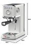Espresso Coffee Machine - 1.1L, 20 Bar, Thermo Block Heating (ME-ECM2047) (White)| 1350W - 2