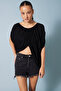 Tri̇ko Tunic Top Black
