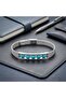 Green Agate and Stainless Steel Men's Bracelet 31682B23D2 - 4