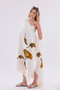 Vina 100% Cotton Printed Beach Peshtemal |   Quick-Drying, Extra Light Tasseled Pareo |   Beach, Pool and Bath Towel - 2