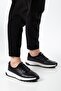 Genuine Leather Men's Casual Shoes Black Light Sole Stretchable - 4