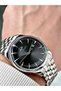 Silver-Black Color 5 Atm Water Resistance Steel Case Men's Wristwatch with Calendar Jgb01 - 3