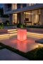 ستاند مثلث مودرن طولي صغير LED للإضاءة الأرضية بتصميم عمودي هندسي للأركان والمساحات الصغيرة - 4