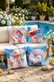 4-Piece Pillow Cover Set with Pearl and Girl Pattern - 2
