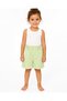 Girl's Shorts with Elastic Waist, Pocket Detail, and Folded Legs - 8