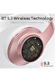 Bluetooth Headphones Over Ear, 90 Hrs Playtime, 3 EQ Modes, Foldable Hi-Fi Stereo Bass, Built-in Mic - 3