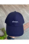 Unisex Always Text Printed Sports Cap – Adjustable Cotton Cap for Daily Wear - 3