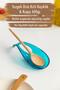 Acrylic Aquamarin Countertop Dirty Spoon Holder & Ladle Mat
