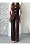 Patterned 4-Button Vest Trousers Blazer Suit