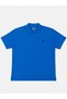 Large Size Polo Collar Short Elastic Sleeve Straight Cut Buttoned Men's Tshirt