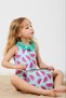 Girl's 3D Floral Swimsuit & Beach Bag Set, the Most Beautiful Girl's Swimsuit - 3