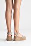 Liam Women's Genuine Leather Sandals Mink Suede - 7