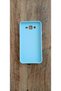 Samsung Galaxy J7 Sea Shell Printed Inside Velvet Silicone Phone Case (Blue Color) - 2