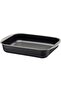 Prestige Brasil 40cm 7.2L Black Aluminum Deep Roasting Pan with Starflon Max PFOA Free Nonstick Coating